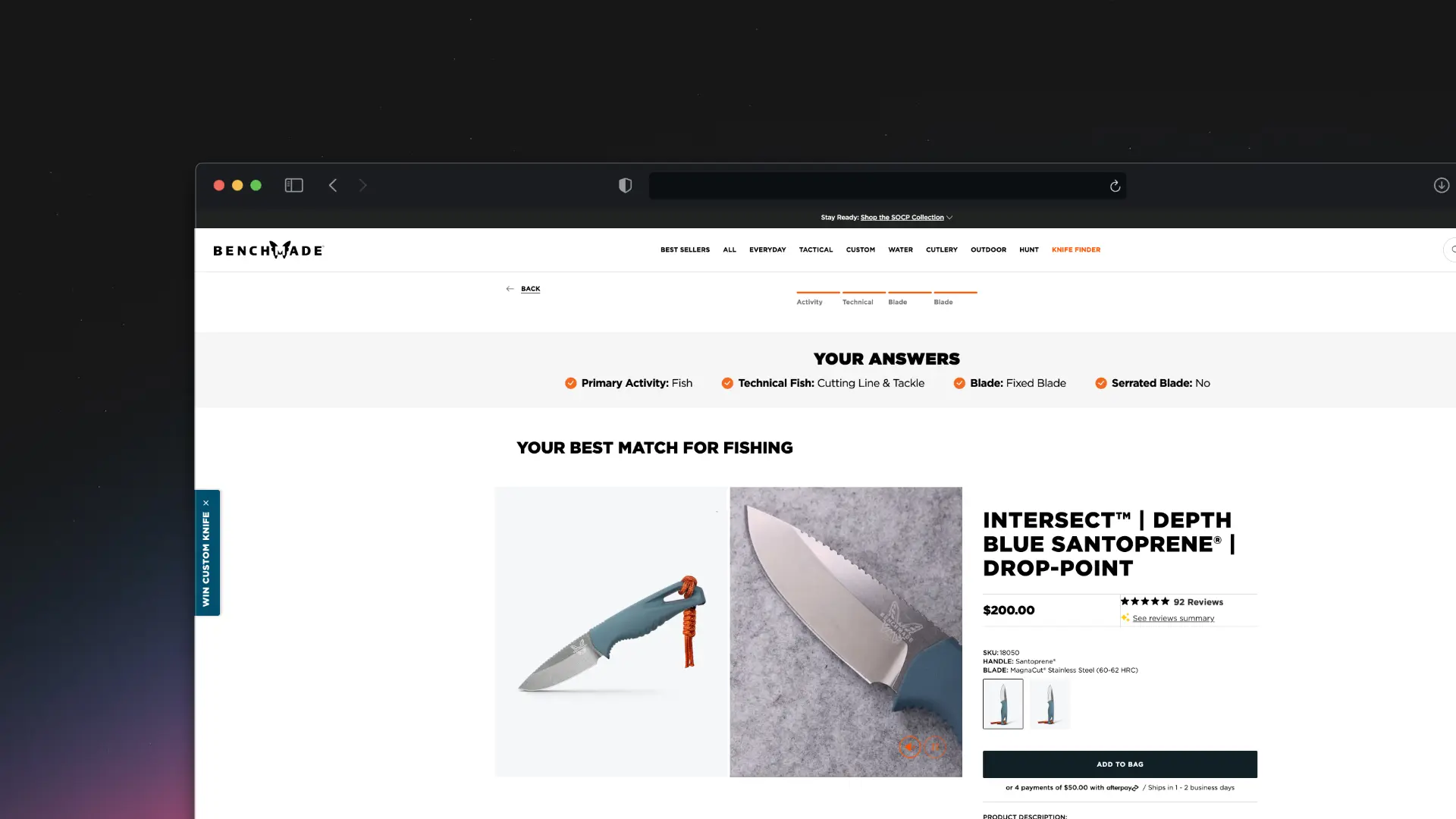 Captura de pantalla del proyecto /projects/bechmade.webp